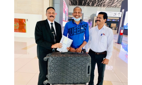 Indian expat stranded in Bahrain finally goes home