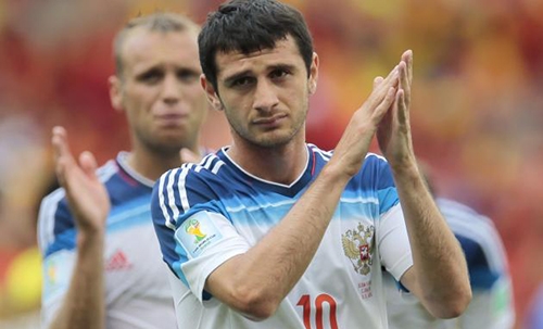 Russia suffer Dzagoev injury blow