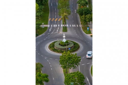 Bahrain Bay Highway gets green makeover