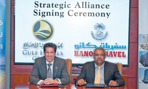 Gulf Hotels Group, Kanoo  Travel sign joint alliance