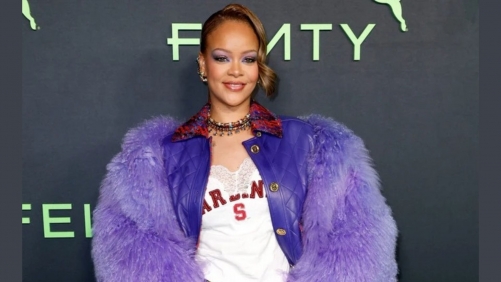 Rihanna  claps back at  social media  troll