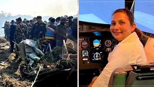 Yeti Airlines co-pilot had lost her husband 16 years ago in another plane crash