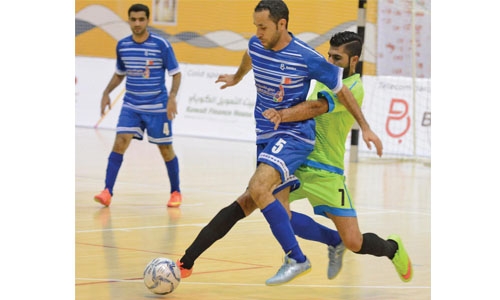 Abu Saiba and Safra enter semi-finals in Futsal League