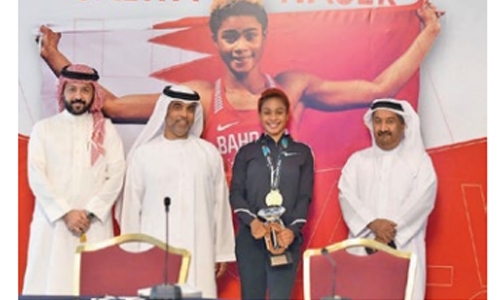 Special honour for athletic hero Salwa