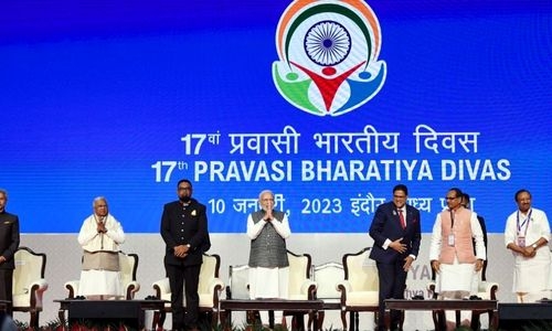 Indian PM Modi opens 17th Pravasi Bharatiya Divas Convention in Indore