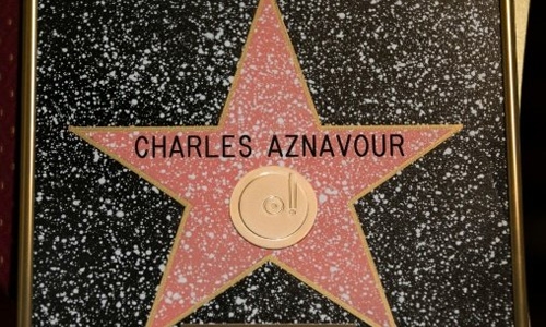 Armenians honor Aznavour with Hollywood star