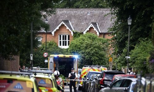 One child killed after car ploughs into London primary school