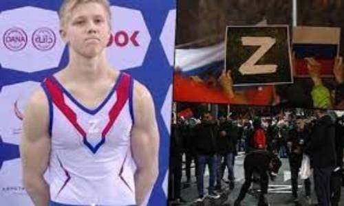 Russian gymnast wears pro-war 'Z' symbol next to Ukrainian; sparks outrage
