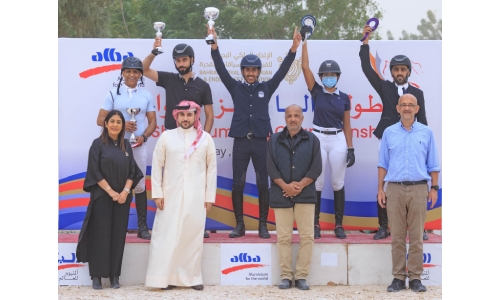 Hat-trick hero Mayoof Al Rumaihi claims grand prize of Alba showjumping