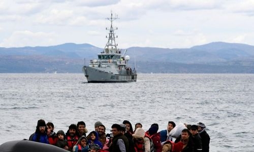 Two-month-old baby dies in migrant shipwreck off Greek island