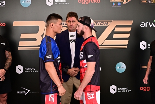BRAVE CF 72 Face-Offs: Champion Bogatov and challenger Abdrashitov both promise a finish after tense staredowns