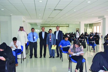 147 grad docs take exam for  physician-training  programme