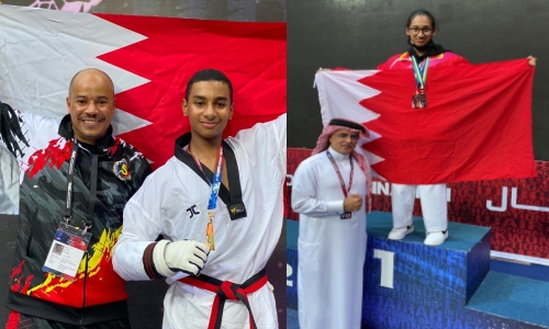 HH Shaikh Khalid hails Bahrain’s achievements at Fujairah Taekwondo event