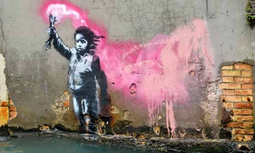 Banksy, the elusive artist