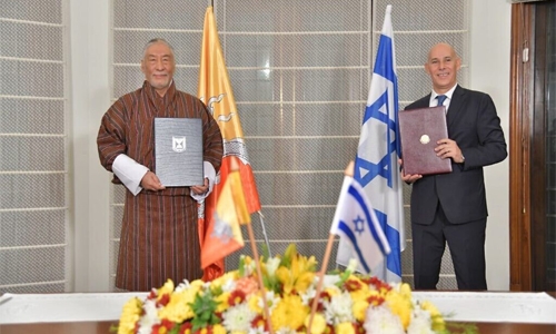 Israel establish diplomatic ties with Bhutan