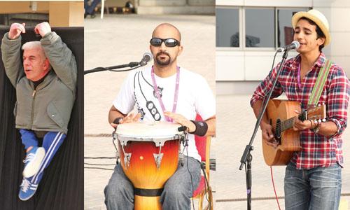 Roaming performers to entertain crowd at BIC