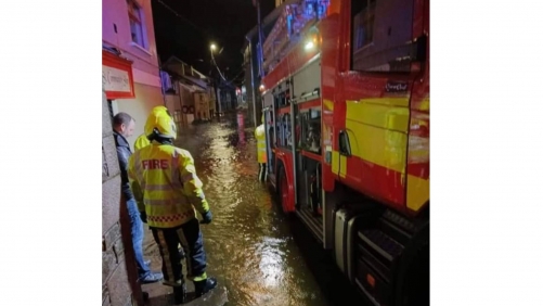 Storms hit Ireland, Britain and France