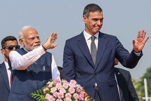 Indian PM Modi and Spanish PM Sanchez Inaugurate India's First Private Military Aircraft Plant