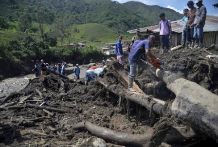 At least 58 killed in Columbia flood, mudslide