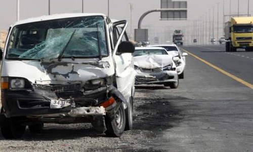 Multi-vehicle crash on Hessa Street