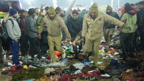 Stampede at Maha Kumbh Mela Claims Nearly 40 Lives, Local Police