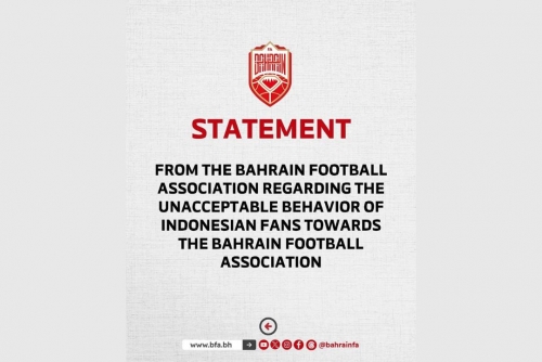 Bahrain FA Requests Venue Change After Online Harassment and Threats from Indonesian Fans