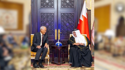 HRH the Crown Prince and Prime Minister Meets Singapore Defence Minister to Strengthen Bilateral Relations