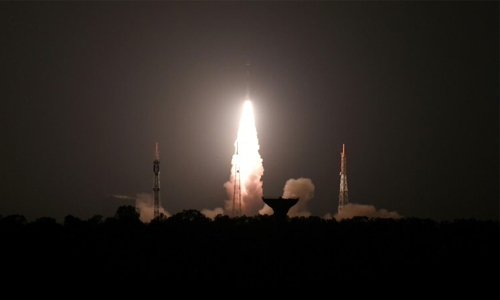 India launches pint-sized satellite designed by students