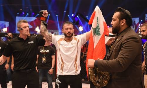 Mohammad Fakhreddine becomes first-ever Arab double world champion in MMA history