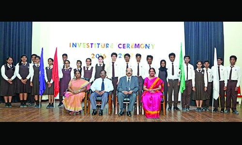 Bahrain New Indian School inducts student council for 2016-17