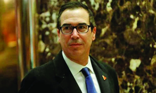 US Treasury Secretary was sent  gift-wrapped box of horse manure