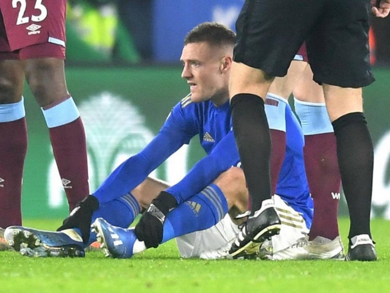 Vardy’s injury not as bad as first feared: Rodgers