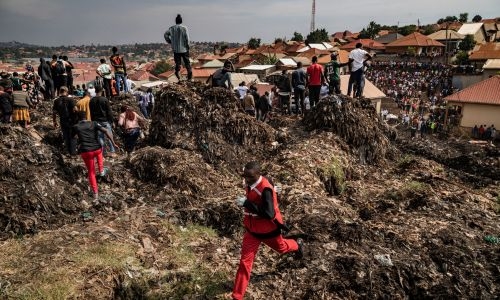 Death toll from Uganda rubbish dump landslide rises to 12