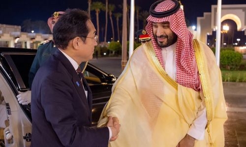 Saudi crown prince seeks soft power in game hub Japan