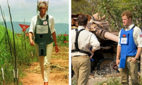 Prince Harry in footsteps of Diana to highlight Angola mine peril