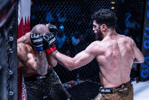 Youssef Boughanem remained undefeated in MMA with a decision win at BRAVE CF 90 in Austria