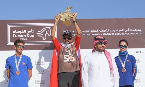 HH Shaikh Nasser guides Royal Endurance Team to victory in Saudi