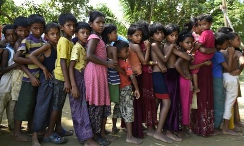 600,000 Rohingya children may flee to Bangladesh, aid group warns