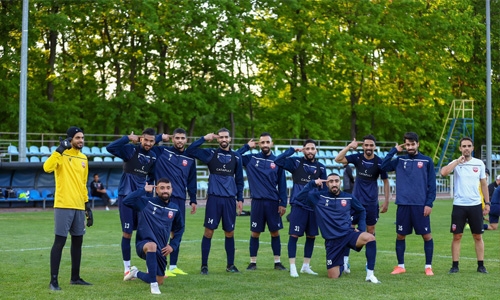 Bahrain national football team arrive in Ukraine, begin mini-camp