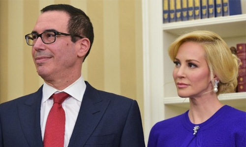 US Treasury chief’s wife  apologizes over Instagram post