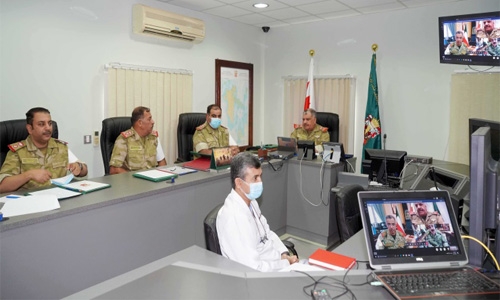 Bahraini-Kuwaiti National Guards’ virtual joint exercise huge success