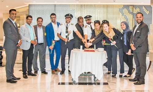 Gulf Air’s inaugural Dhaka flight touches down 