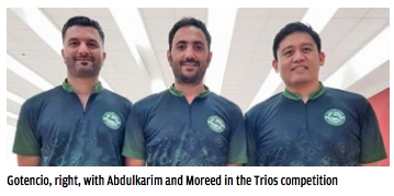 Bahrain Club clinch Trios gold in national bowling league
