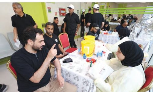 Imam Hussain Blood Donation Campaign breaks records with massive donor turnout