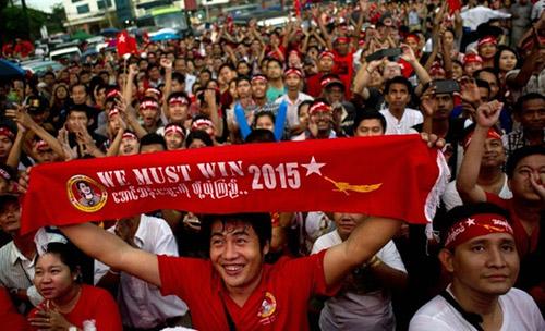 Jubilation as results nod to Suu Kyi win in Myanmar elections