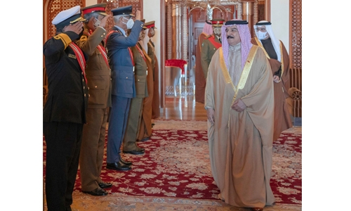 BDF Bahrain’s protective shield: HM King