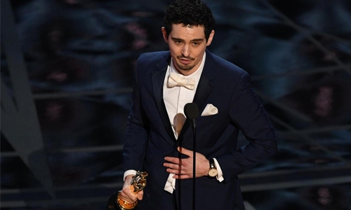 Damien Chazelle wins best director Oscar for 'La La Land'