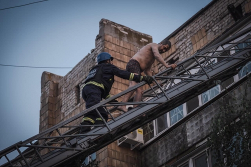 Russian strikes on east Ukraine residential building kill at least 7