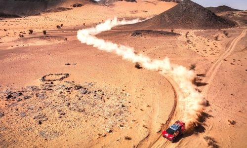 Loeb runs out of luck after brilliant surge in Morocco