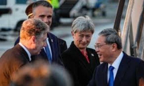 Chinese Premier Li touts trade in rare Australia visit